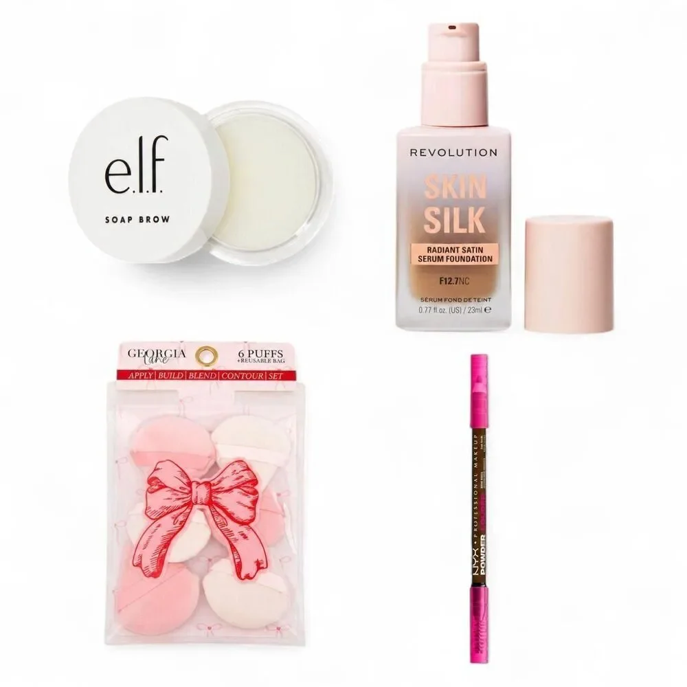NYX e.l.f. Revolution Makeup Bundle Beauty Gift Set Cosmetics
